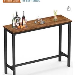 Narrow Bar Table