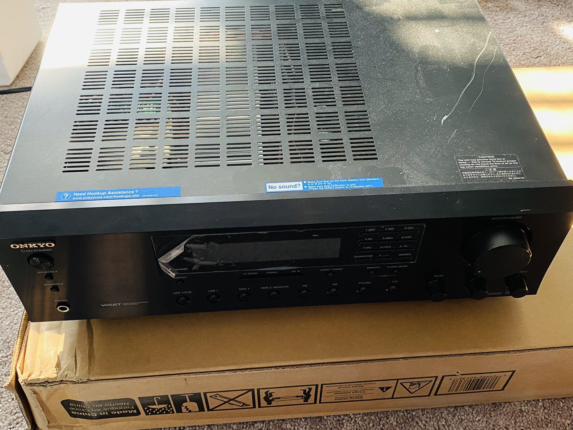 Onkyo TX-8255 Stereo Receiver