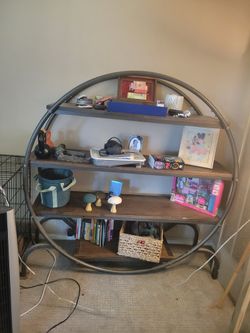Cost Plus World Market Circle Shelf