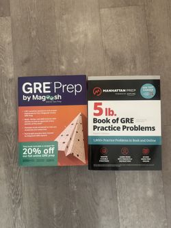 GRE prep Books