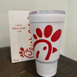Large Insulated Chick-fil-a Tumbler (24oz)