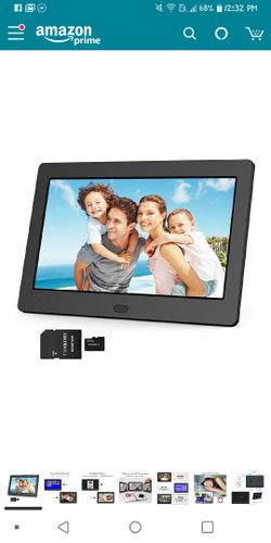 Brand new never used. 7 inch digital photo frame