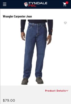 NEW Mens Tyndale FR Classic Work Jean. Size 40 x 32  Blue.
New!!!!!
2 jeans