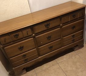 All wood Dresser