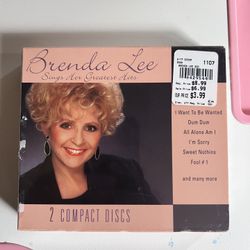 Brenda Lee Sings Her Greatest Hits CD New