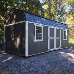 10x20 Lofted Shed