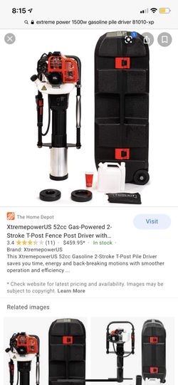 1500w gasoline pile driver