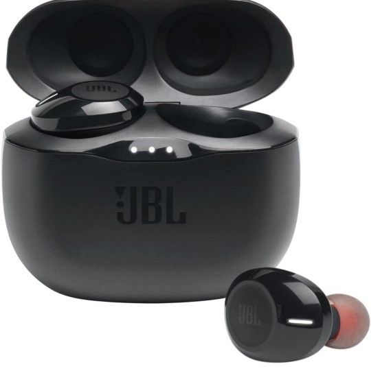 JBL Tune 125TWS True Wireless In-Ear Headphones - JBL Pure Bass Sound, 32H Battery, Bluetooth, Fast Pair, Comfortable, Wireless Calls, Music, Native V