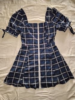 Navy Blue Dress 
