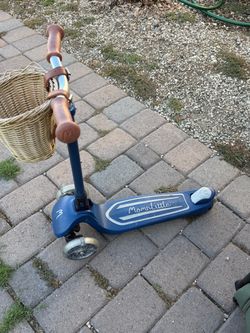 Momnlittle Kids 3-Wheel Scooter with Basket