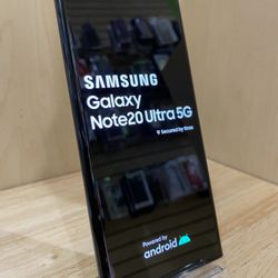 Samsung Galaxy Note 20 Ultra 5G 128GB Black Factory Unlocked Used Like New 