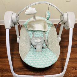 Ingenuity Brand : Baby Swing- Foldable -Like New