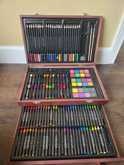 Wooden Art Set - Mixed Media
