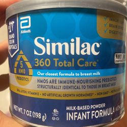 SMALL CANS Blue Similac 360 Each 7OZ  Each 7$ FIRM I have 25 Cans