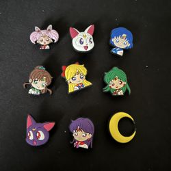 Saylor Moon Shoe Charms 