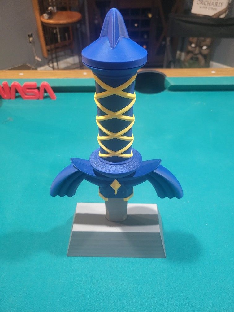 Master Sword 3d Printed Prop