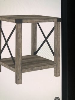 Two Modern Ends Table 
