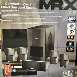 Lowered Price 😎NEW MRX 7.2 Complete Smart Surround Sound Theater System