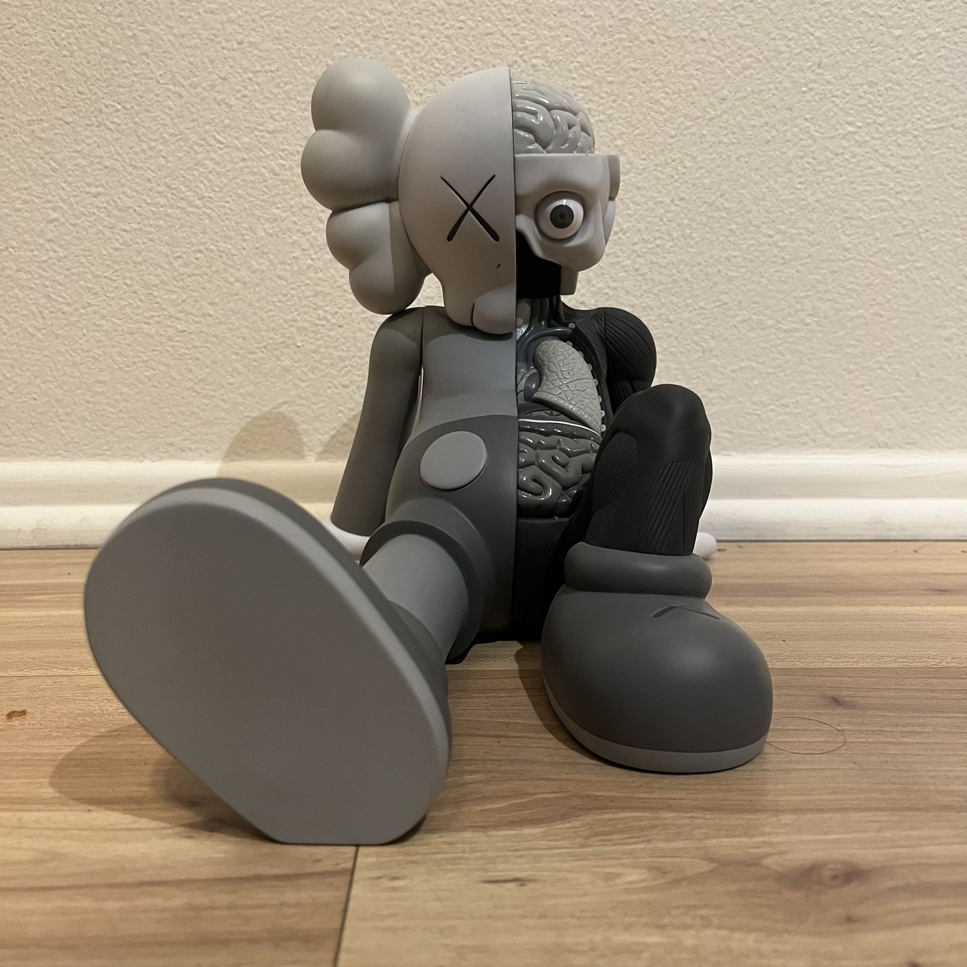 KAWS Resting Place Dissected Companion Grey 2012 Medicom - 100% Authentic