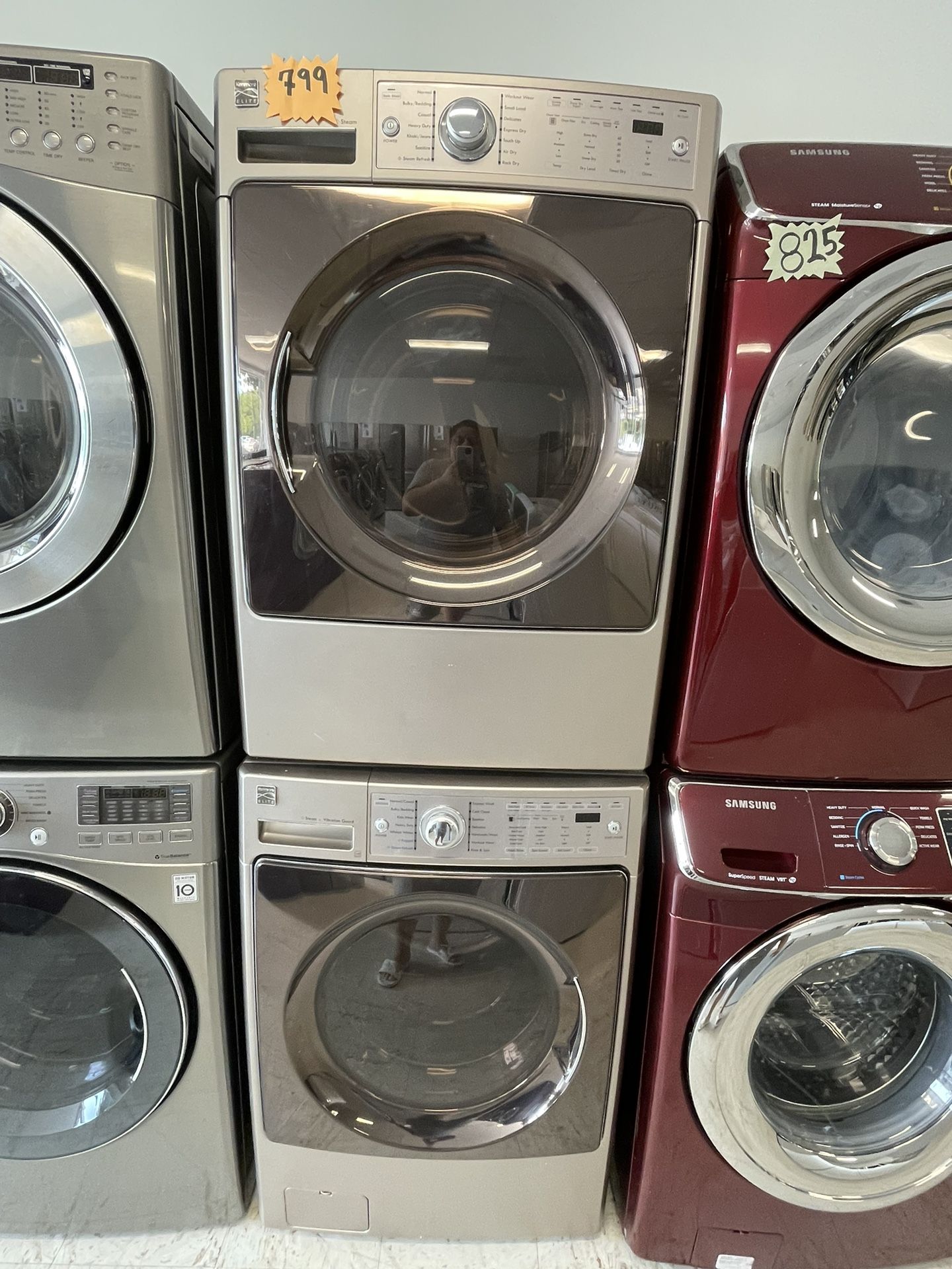 Kenmore Front Load Washer And Electric Dryer Set Used In Good Condition With 90days Warranty 