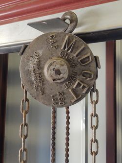 Vintage Midget Engine Hoist