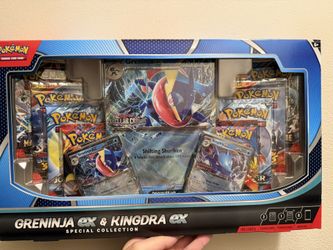 Pokemon Greninja ex & Kingdra Ex special collection