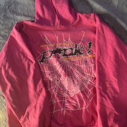 Pink Sp5der Hoodie 