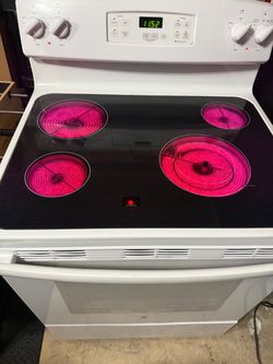 White Electric Stove-cocina 30”