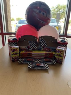 Cars Birthday Party Set Up