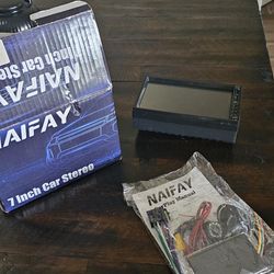 Naifay Car Stereo With Backup Camera