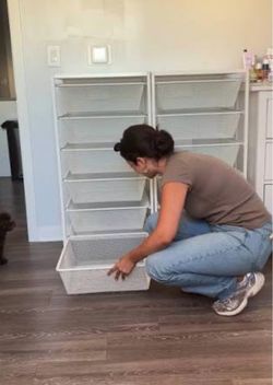 IKEA jonaxel 6 drawer mesh storage