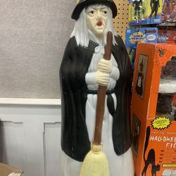 Vintage Empire Witch Blow Mold 