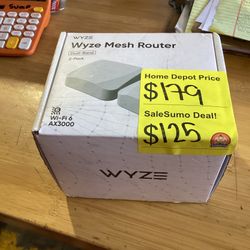 Wyze Mesh Router Dual-band 2-pack 