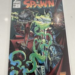 Spawn #15 (1993) VF Image High Grade Comic Book, Signed by Todd McFarlane with COA