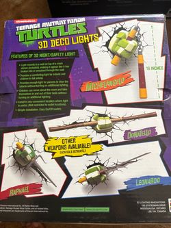 Teenage mutant ninja turtles hands wall art