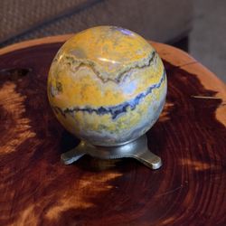Bumblebee Jasper Sphere Size Of Racquetball! Great Quality