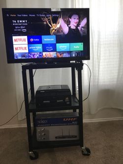 📽Steel Cart🖨 Multi-Media Cart🖥 Adjustable Shelf Cart📺