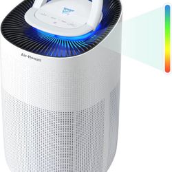Air Purifiers, Air Purifier for Home Large Room, Smart Air Purifiers for Bedroom, HEPA Air Purifier for Pets, Remove 99.99% Odors Dust Pollen, Up to 2