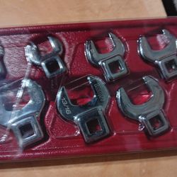 Crow Feet Open Ended Wrench Set 