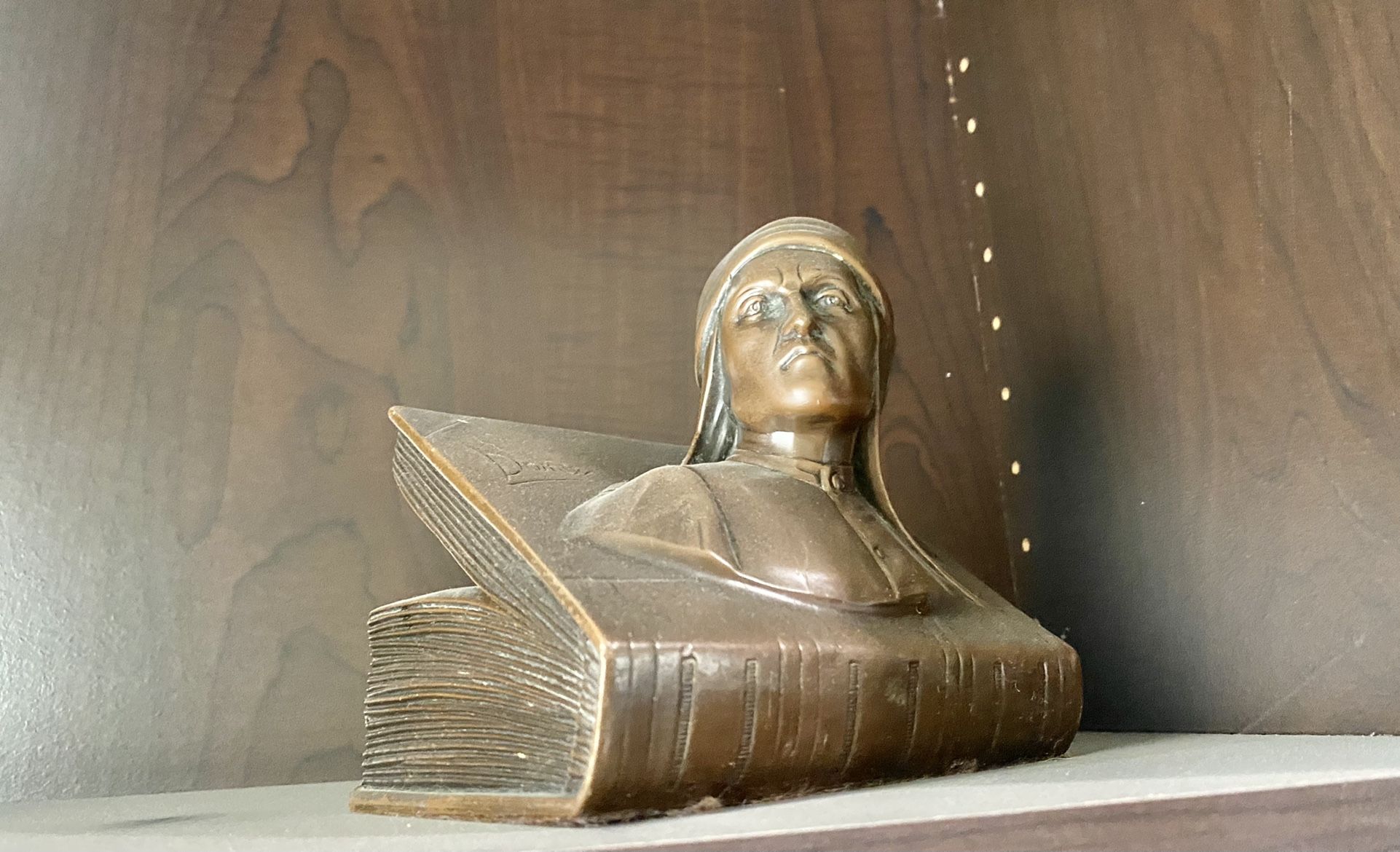 Book Ends - Bronze Set Of Two