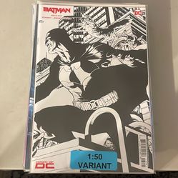Batman #137 Variant Sketch Cover 1/50