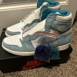 Brand New Jordan 1 Retro OG High Turbo Green size 14