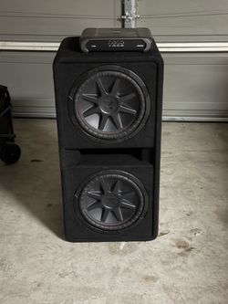 2 12” Kicker Subwoofers