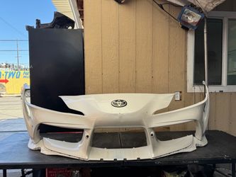 2020 2021 2022 2023 TOYOTA SUPRA GT FRONT BUMPER COVER OEM USED #8245