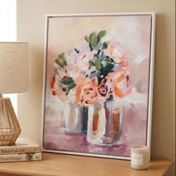 Beautiful Soft Floral Wall Art