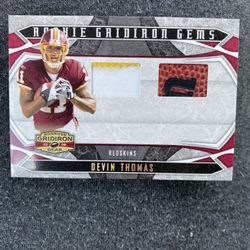 Devin Thomas ROOKIE 2008 Gridiron Gear Memorabilia Card LIMITED EDITION 