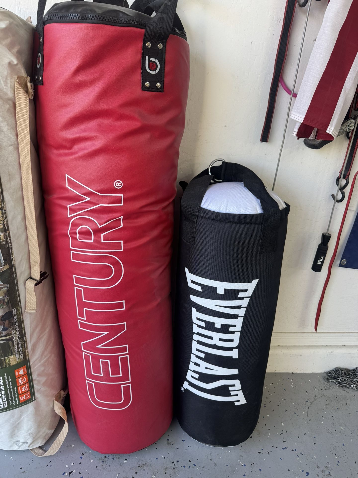 Punching Bags 2 for 1 price brand new.