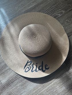 Bride sun hat EUC