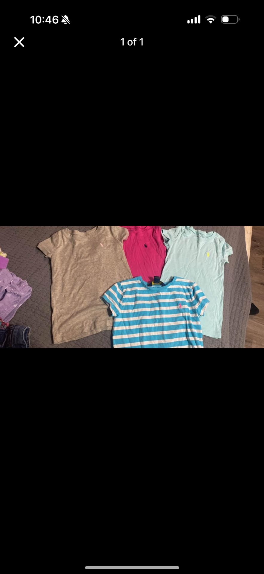 6-7 Little Girl Polo Shirts