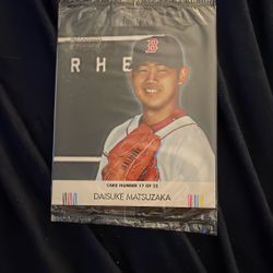 Daisuke Matsuzaka& Jose Reyes2007 Topps Card
